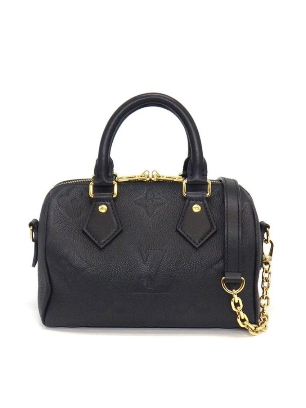Louis Vuitton Shoulder Bag Speedy Bandouliere 20 Black Monogram Empreinte